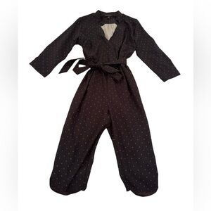 Banana Republic Polka Dot Jumpsuit Wrap Style